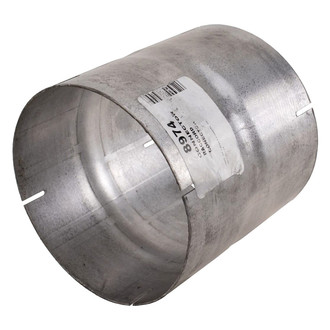 DieselTech® - Aluminized Steel ID-ID Exhaust Pipe Adapter (6" ID, 6" OD, 6" Length)