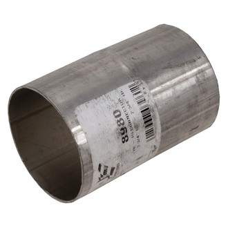 DieselTech® - Aluminized Steel ID-ID Exhaust Pipe Adapter (2.75" ID, 2.75" OD, 4" Length)