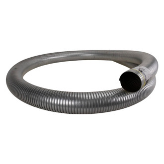 DieselTech® - Galvanized Steel Flex Hose (3" Diameter, 10' Length)