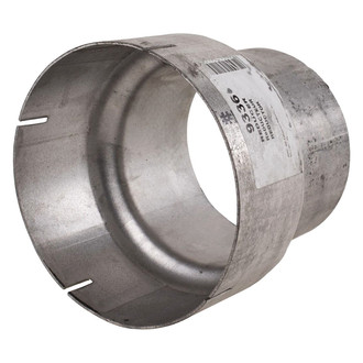 DieselTech® - Aluminized Steel ID-OD Exhaust Pipe Adapter (6" ID, 5" OD, 6" Length)