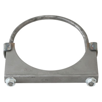 DieselTech® - Extra Heavy Duty Natural Exhaust Clamp (5" D)