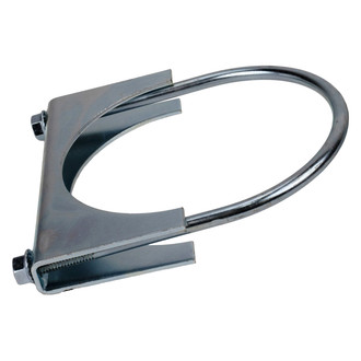 DieselTech® - Heavy Duty Zinc Plated Exhaust Clamp (5" D)