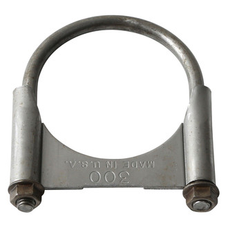 DieselTech® - Heavy Duty Guillotine Natural Exhaust Clamp (3" D)