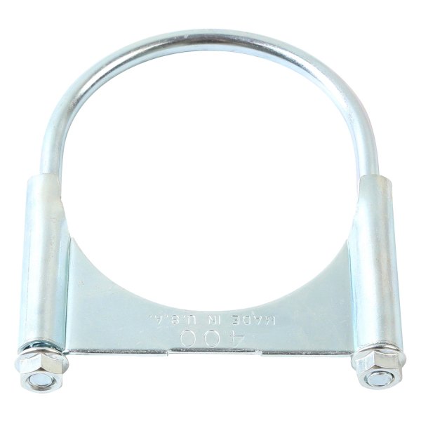 DieselTech® T400Z Heavy Duty Guillotine Zinc Plated Exhaust Clamp (4" D)