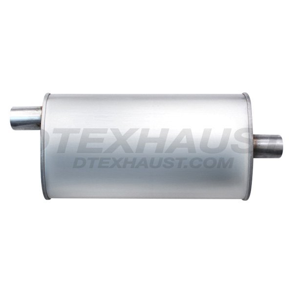 Different Trend® - Steel Oval Gray Exhaust Muffler