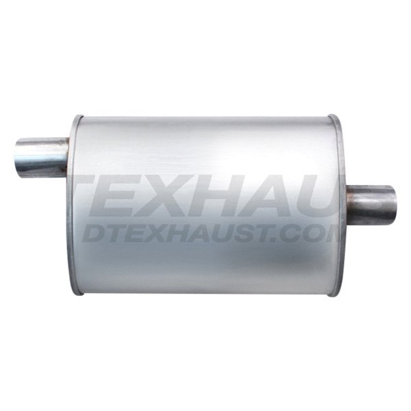 Different Trend® - Steel Oval Gray Exhaust Muffler