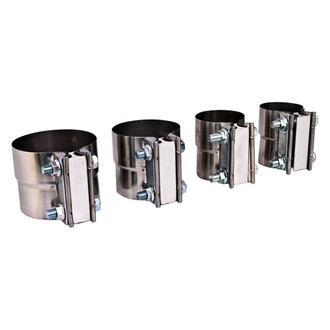 Different Trend® - Stainless Steel Lap Joint Clamp (5" Inlet, 5" Outlet)