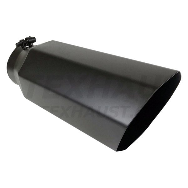 Different Trend® - Black Powder Coated Series Octagon Slant Cut Exhaust Tip