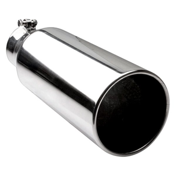 Different Trend® - Diesel Series Pencil Round Rolled Edge Straight Cut Exhaust Tip