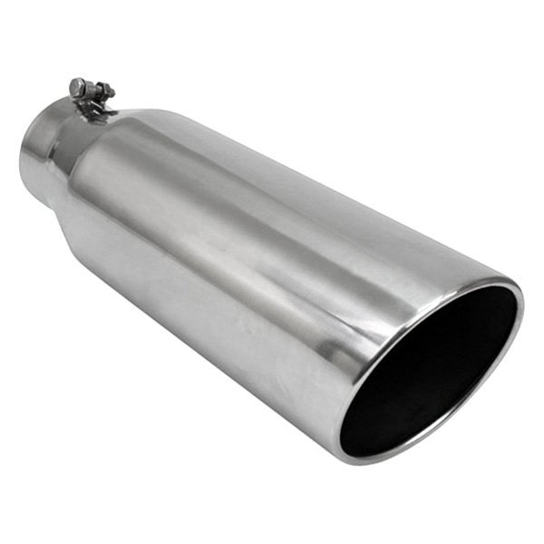 Different Trend® - Diesel Series Round Rolled Edge Angle Cut Exhaust Tip