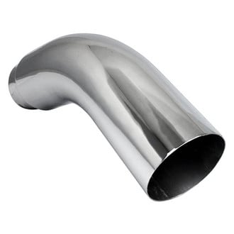 Different Trend® - Diesel Chrome Series Elbow Turndown Exhaust Stack (5" Inlet, 6" Outlet, 23" Height)