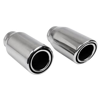 Different Trend® - Hi-Polished Series Stainless Steel Round Double Layer Exhaust Tip