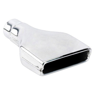 Different Trend® - Hi-Polished Series Stainless Steel Camaro Style Rectangular Straight Cut Exhaust Tip (2.25" Inlet, 10" Length)