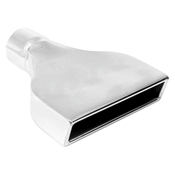 Different Trend® - Hi-Polished Series Stainless Steel Camaro Style Rectangular Straight Cut Exhaust Tip