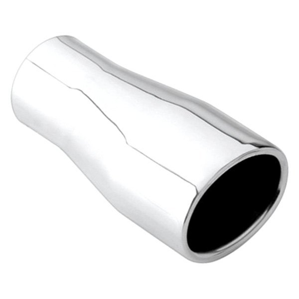 Different Trend® - Hi-Polished Series Stainless Steel Oval Straight Cut Double-Wall Exhaust Tip