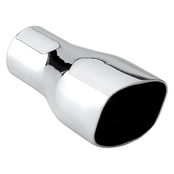 Different Trend® - Hi-Polished Series Stainless Steel Rectangular Slant Cut Double-Wall Exhaust Tip
