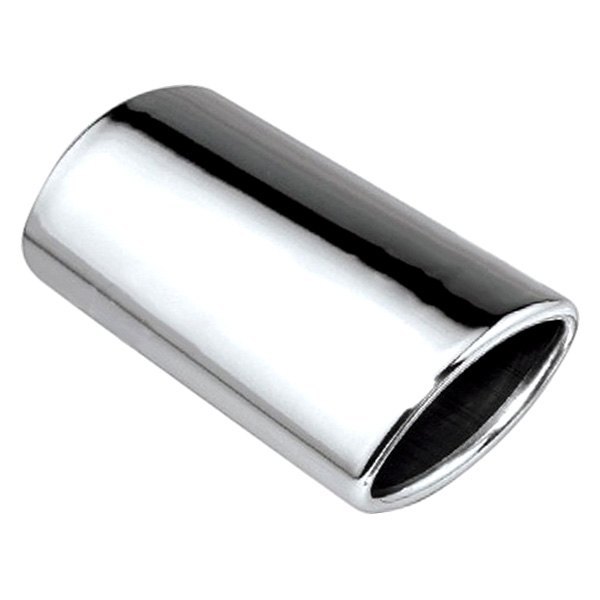 Different Trend® - Hi-Polished Series Stainless Steel Oval Angle Cut Exhaust Tip