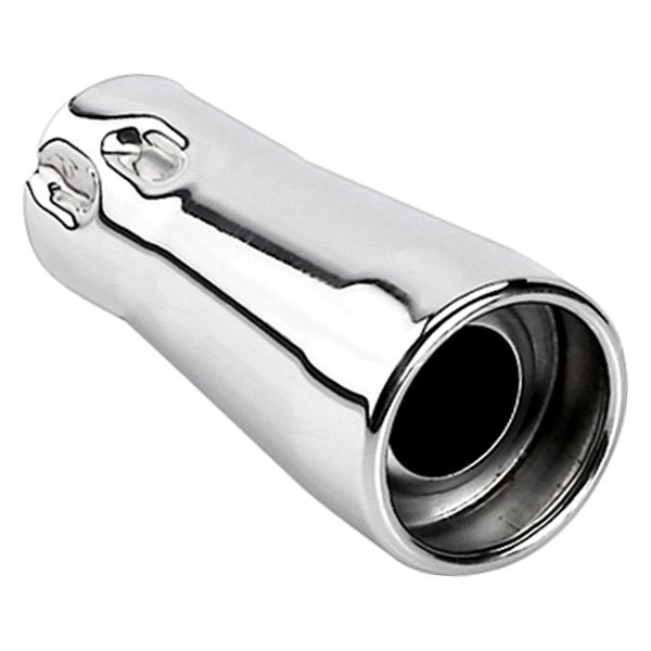 Angle Cut 5" Outlet 304 Stainless Steel Exhaust Tip Round 7.5" Long Single Wall
