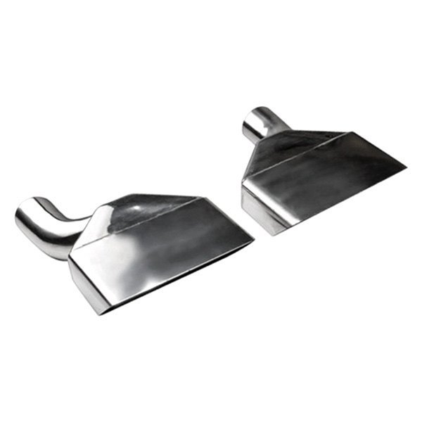 Different Trend® - Vintage Series Driver Side Cuda Style Rectangular Angle Cut Exhaust Tip