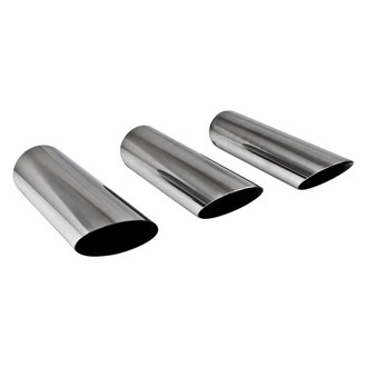 Different Trend® - Texas Series Round Angle Cut Exhaust Tip (2" Inlet, 2.25" Outlet, 9" Length)