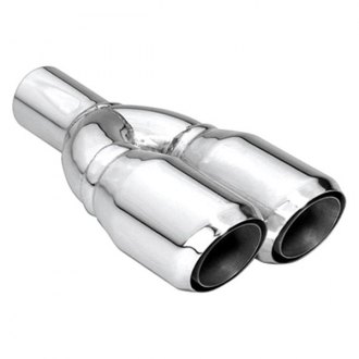 OE Polished Stainless Steel Exhaust Muffler Tip For Honda Acura 1.5-2" Pipe