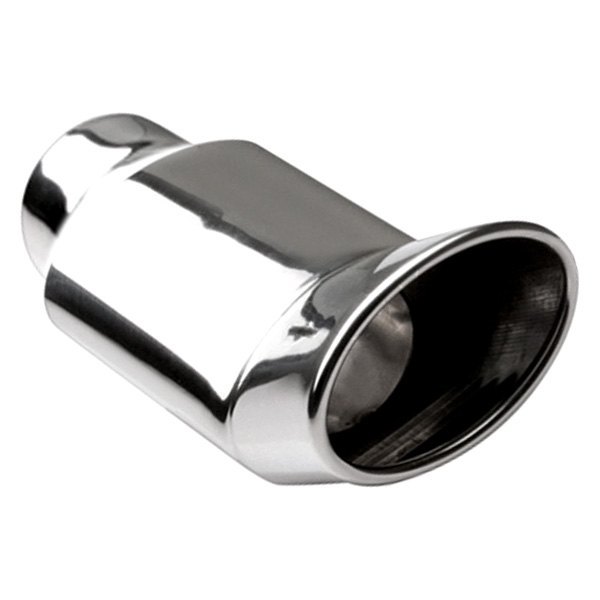Different Trend® - Hi-Polished Series Stainless Steel Turn-Up Oval Angle Cut Exhaust Tip