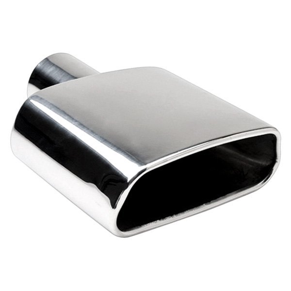 Different Trend® - Hi-Polished Series Stainless Steel Rectangular Straight Cut Double-Wall Exhaust Tip