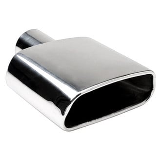 Different Trend® - Hi-Polished Series Stainless Steel Rectangular Double-Wall Exhaust Tip