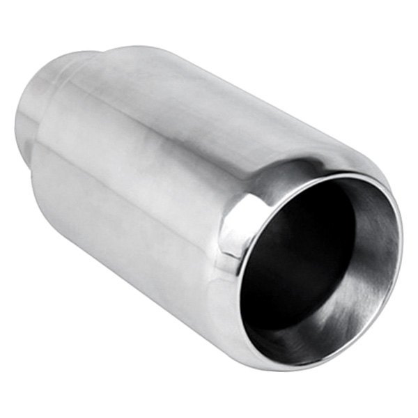 Different Trend® - Hi-Polished Series Stainless Steel S2000 Style Domed Straight Cut Double-Wall Exhaust Tip