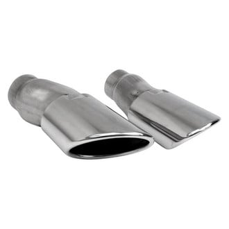 Different Trend® - Hi-Polished Series Stainless Steel Oval Rolled Edge Exhaust Tip
