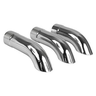 Different Trend® - Vintage Series Turndown Exhaust Tip (2.25" Inlet, 2.5" Outlet, 9" Length)