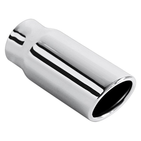 Different Trend® - Hi-Polished Series Stainless Steel Round Rolled Edge Angle Cut Exhaust Tip