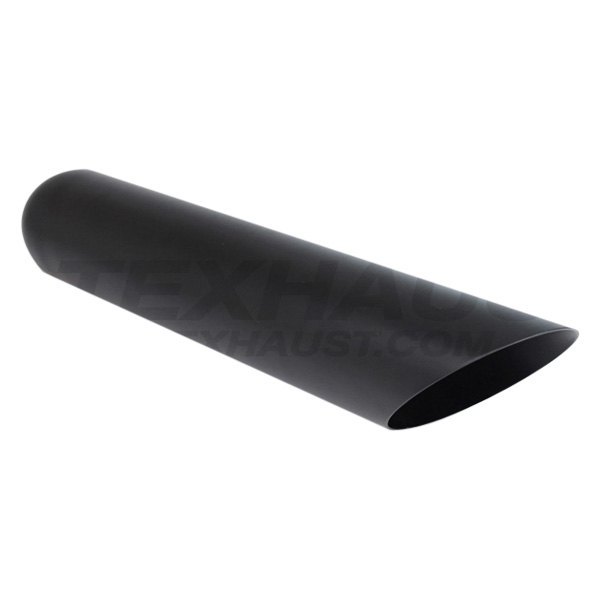 Different Trend® - Black Powder Coated Series Round Angle Cut Exhaust Tip