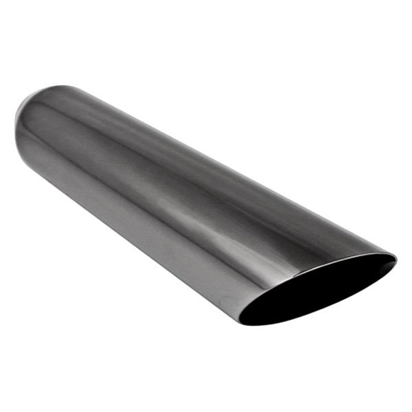 Different Trend® - Black Chrome Series Round Angle Cut Exhaust Tip