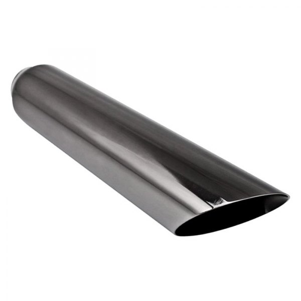 Different Trend® - Black Chrome Series Round Angle Cut Exhaust Tip