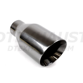 Different Trend® - Black Chrome Series Round Exhaust Tip