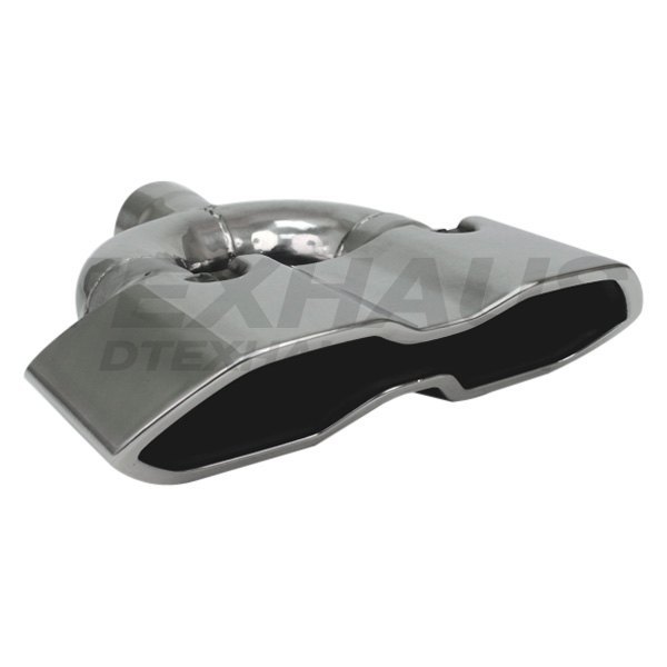 Different Trend® - Hi-Polished Series Stainless Steel Hexagonal Slant Cut Dual Exhaust Tip