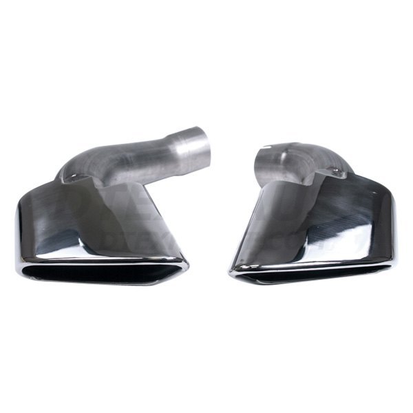 Different Trend® - Hi-Polished Series Driver Side Stainless Steel Rectangular Angle Cut Exhaust Tip