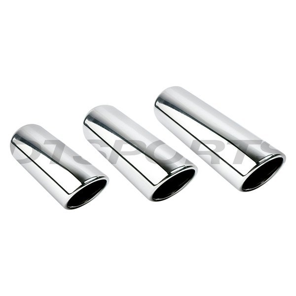 Different Trend® - Texas Series Round Rolled Edge Angle Cut Exhaust Tip