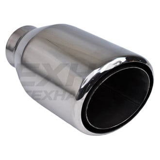 Different Trend® - Hi-Polished Series Stainless Steel Round Double-Wall Exhaust Tip