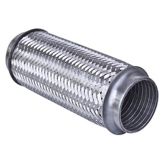 Different Trend® - Flexible Series Stainless Steel Interlock Exhaust Pipe (2.5" Inlet)