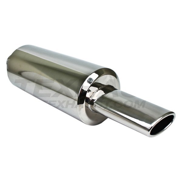 Different Trend® - Hi-Polished Series Oval Exhaust Muffler