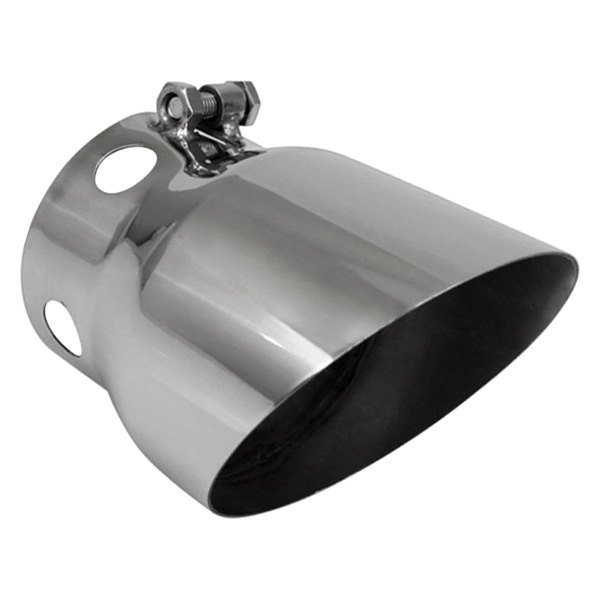 Different Trend® - Diesel Series Round Intercooler Non-Rolled Edge Angle Cut Exhaust Tip