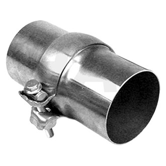 Different Trend® - 304 SS Exhaust Pipe Adapter with Band Clamp (3" Inlet, 3" Outlet)