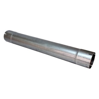 Different Trend® - Aluminized Steel Round Muffler Delete Pipe (4" ID, 4" OD, 30" Length)