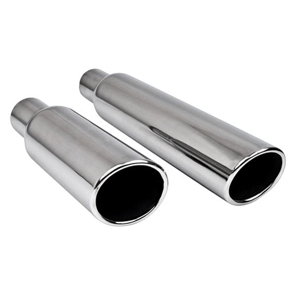 Different Trend® - Texas Series Round Rolled Edge Slant Cut Exhaust Tip