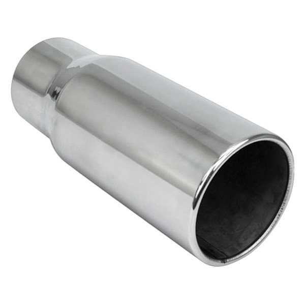 Different Trend® - Diesel Series Pencil Round Rolled Edge Straight Cut Exhaust Tip