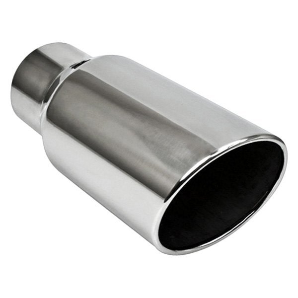 Different Trend® - Diesel Series Oval Rolled Edge Angle Cut Exhaust Tip