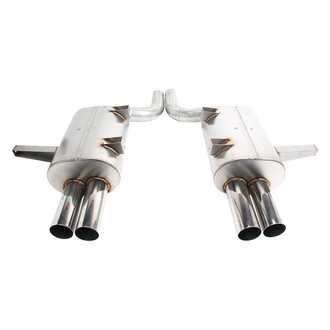 Dinan® - Free Flow™ 304 SS Axle-Back Exhaust System with Quad Rear Exit
