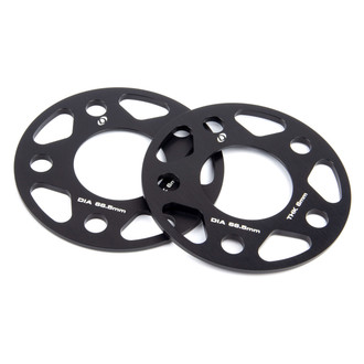 Dinan® - Black Anodized 6061-Aluminum Wheel Spacer Kit